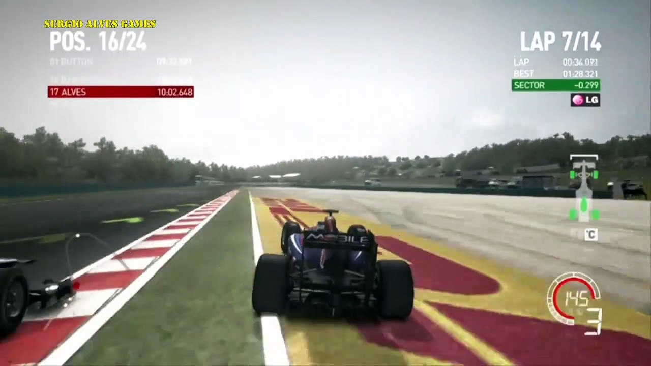 FORMULA 1 (F1-2010) - CAMPEONATO - GP DA HUNGRIA - BUDAPEST - GAMEPLAY (PS3)