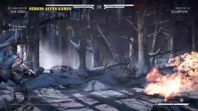 Mortal Kombat XL SUB-ZERO VS. SCORPION (PS4)