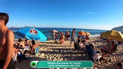 Metade das praias do mundo pode desaparecer até 2100