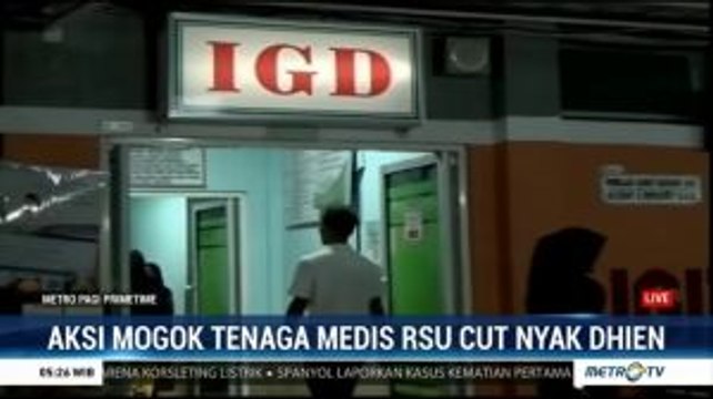 Tenaga Medis Mogok Kerja, Pasien di RSUD Cut Nyak Dhien Tak Terlayani