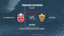 Previa partido entre CD Torreperogil y Almería B Jornada 28 Tercera División