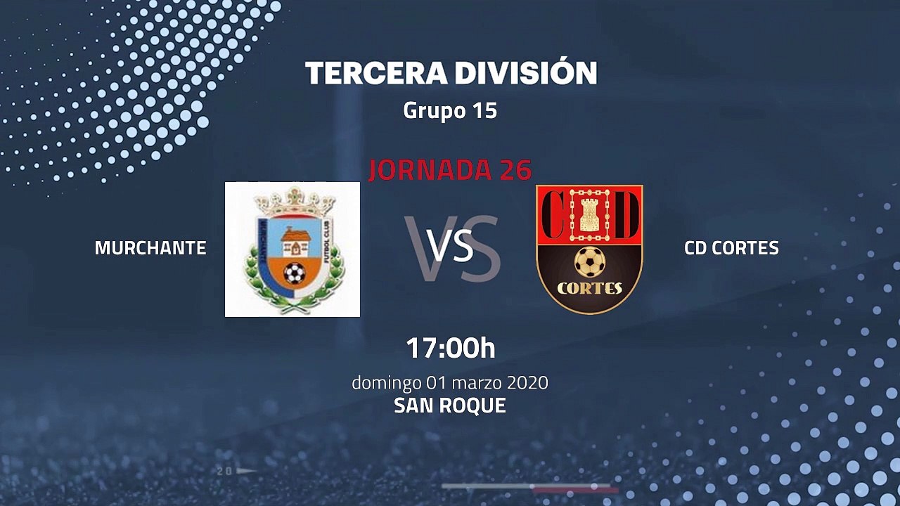 Previa partido entre Murchante y CD Cortes Jornada 26 Tercera División