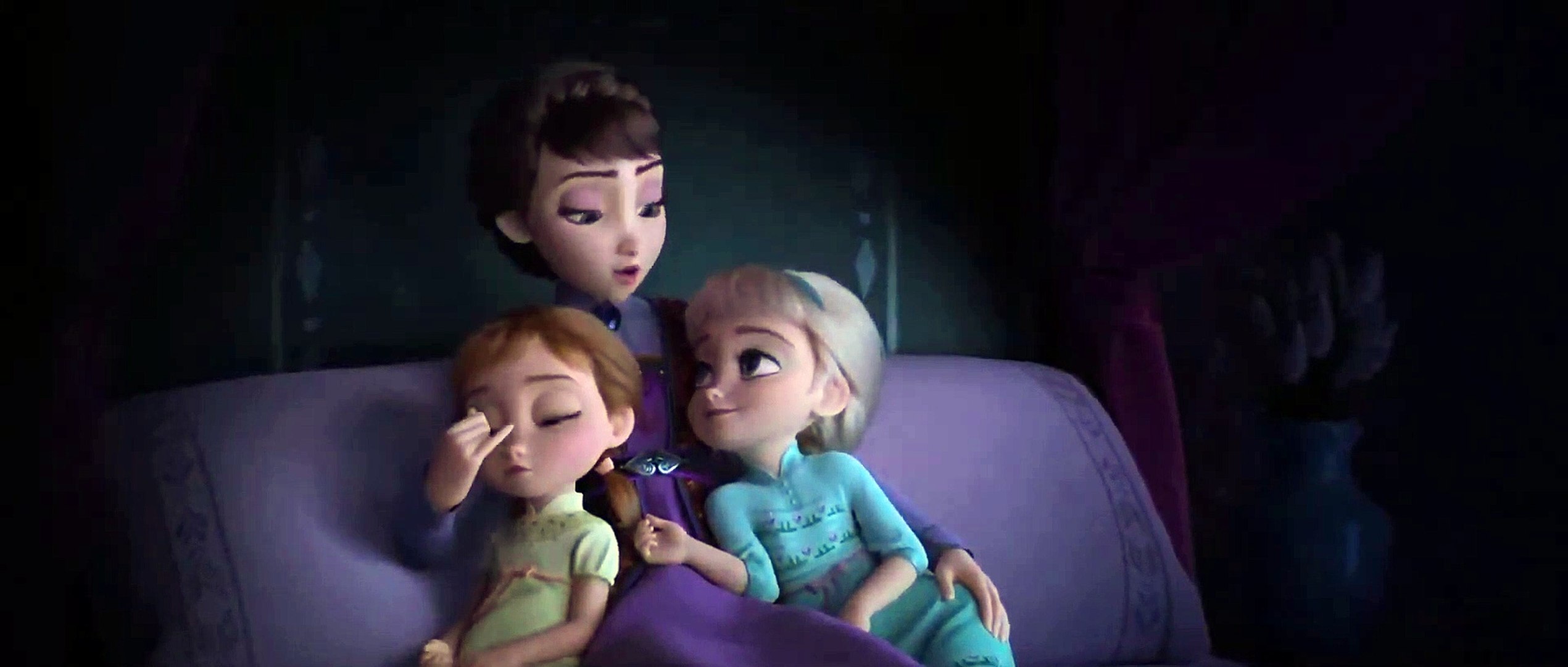 La Reine Des Neiges 2 Film Extrait Chanson La Berceuse D Ahtohallan Video Dailymotion