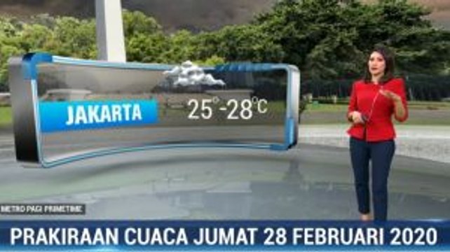 Prakiraan Cuaca Jumat, 28 Februari 2020