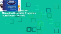 Popular A Handbook for Managing Mentoring Programs - Laura Gail Lunsford