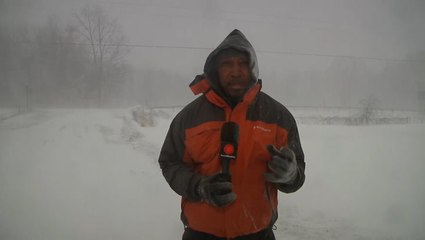 Driving conditions go from good to bad at the drop of a hat