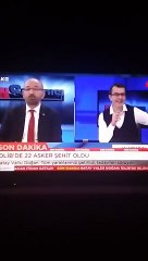 İdlib'den gelen şehit haberlerinin ardından yandaş Ülke TV'de tepki çeken görüntü!