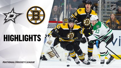 NHL Highlights | Stars @ Bruins 2/27/20