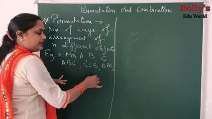 PERMUTATION AND COMBINATION PART -01