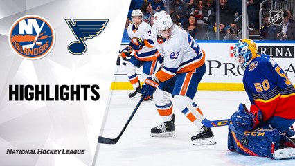 NHL Highlights | Islanders @ Blues 2/27/20