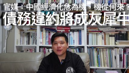 官媒：《中國經濟化危為機，機從何來？》導讀，債務違約將成灰犀牛！20200229 HD