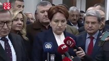İYİ Parti Genel Başkanı Akşener açıklamalarda bulundu
