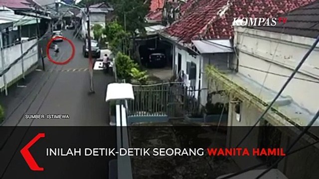 Viral! Detik-Detik Wanita Hamil Ditabrak Ibu-Ibu Belajar Nyetir