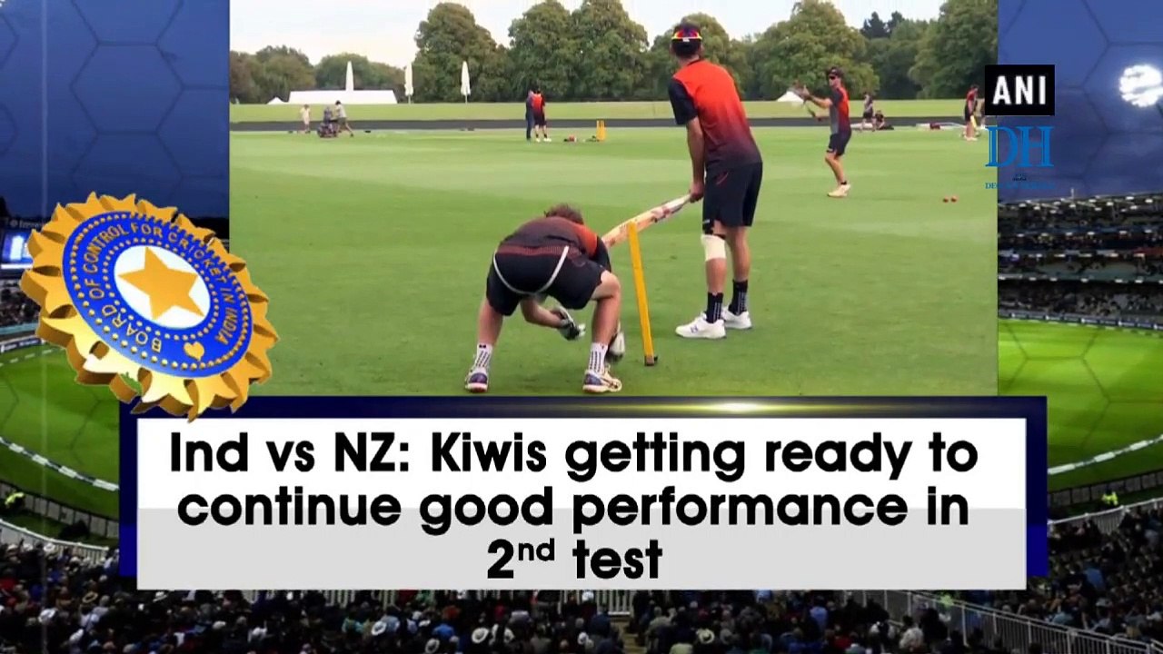 Ind vs NZ: Kiwis getting ready to continue good performance in 2nd test