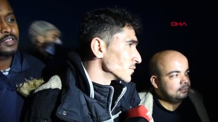 Avrupa'ya gitmek isteyen mülteciler dikili sahiline geldi