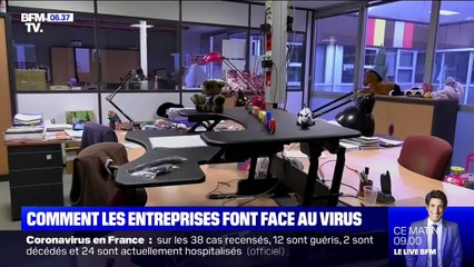 Comment les entreprises font face au coronavirus