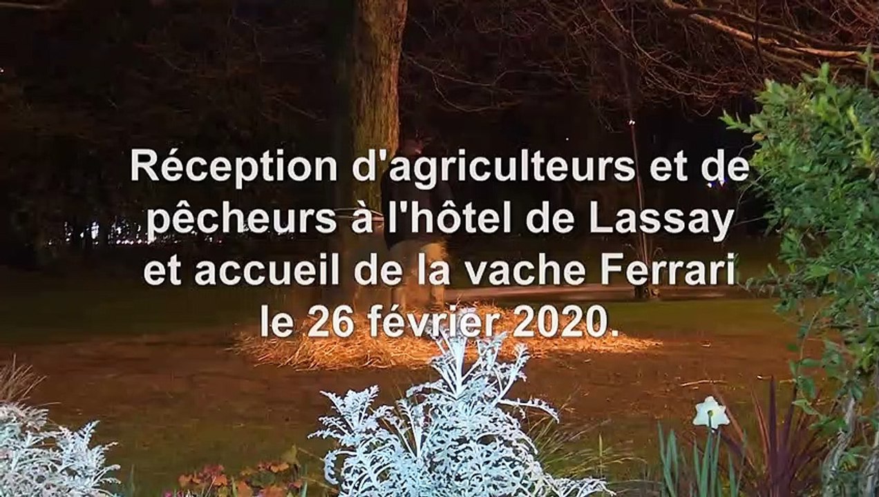 Réception des éleveurs et des agriculteurs dans le cadre du Salon International de l’Agriculture 2020 - Mercredi 26 février 2020