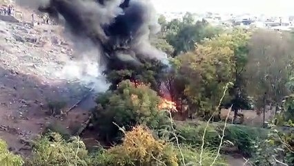 जोधपुर: सेटेलाइट एक्सचेंज में अचानक लगी आग, देखिए वीडियों