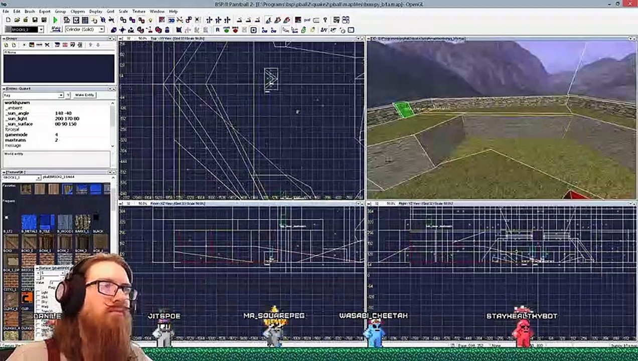 Paintball 2 Level Design Timelapse: Lasagna