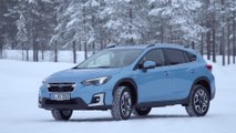 The new Subaru XV ECO HYBRID Offroad Snow driving