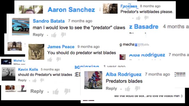 Predator Blades (Alien vs. Predator) - MAN AT ARMS- REFORGED