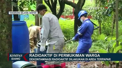 Temuan Baru Paparan Radiasi Radioaktif di Rumah Warga dalam Proses Dekontaminasi