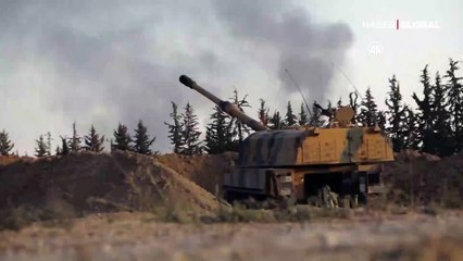 Rejim hedefleri obüs atışları ile vuruldu