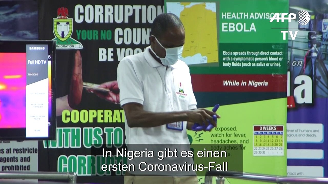 Erster Coronavirus-Fall in Nigeria