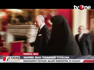 Terinfeksi Corona, Wapres Iran Jalani Karantina di Rumah