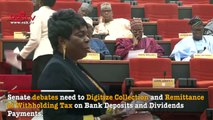 Banks are making profit on taxes paid by Nigerians - Senator Olujimi
