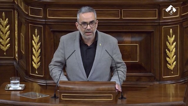 ERC dice que ha venido a Madrid a resolver un conflicto político