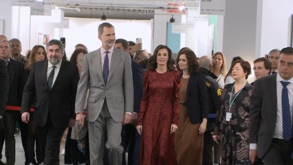 Los Reyes visitan la 39 edición de la feria Arco