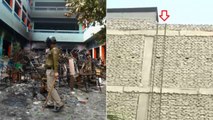 Delhi: Mob enters school using rope, wreaks devastation