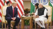 Donald Trump holds talks with PM Modi at Hyderabad House
