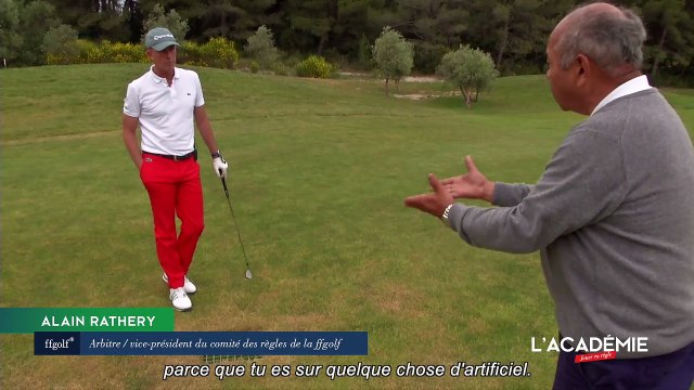 Règles de Golf : dégagement gratuit