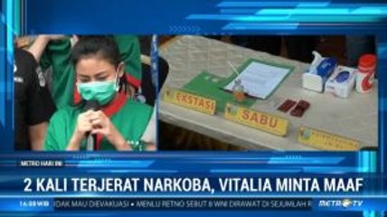 2 Kali Terjerat Narkoba, Vitalia Sesha Minta Maaf