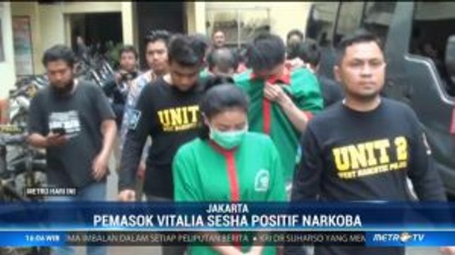 Pemasok Narkoba untuk Vitalia Sesha Ditangkap