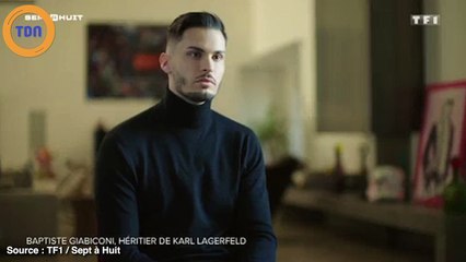 Baptiste Giabiconi premier hériter et amant de Karl Lagerfeld ? Il dévoile tout pour la première fois