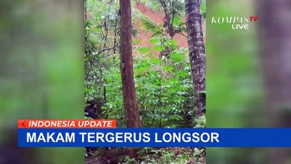 Puluhan Makam Ini Hilang Akibat Tebing Longsor