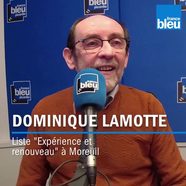 MUNICIPALES 2020 : L'INTERVIEW PAS POLITIQUE de Dominique Lamotte, tête de la liste Expérience et renouveau à Moreuil