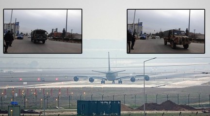 Hatay'da füzelerin yönü Suriye'ye çevrildi