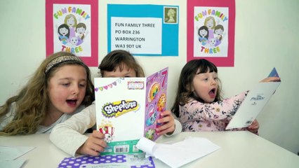 Sophia, Isabella e Alice   Lendo Cartas