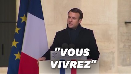 Aux Invalides, Macron rend hommage à Jean Daniel par un "éditorial d'adieu"
