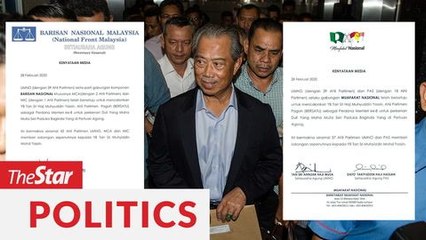 BN, PAS back Muhyiddin as 8th PM