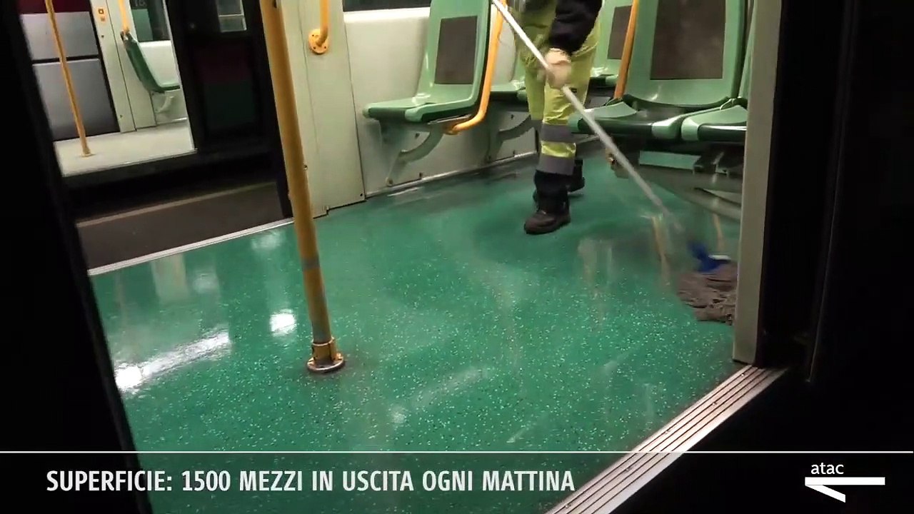 Raggi - Atac sta procedendo con le operazioni di sanificazione straordinaria (27.02.20)