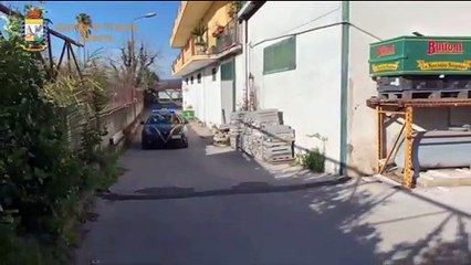Somma Vesuviana (NA) - Contrabbando di sigarette, sequestrate 9 tonnellate (28.02.20)