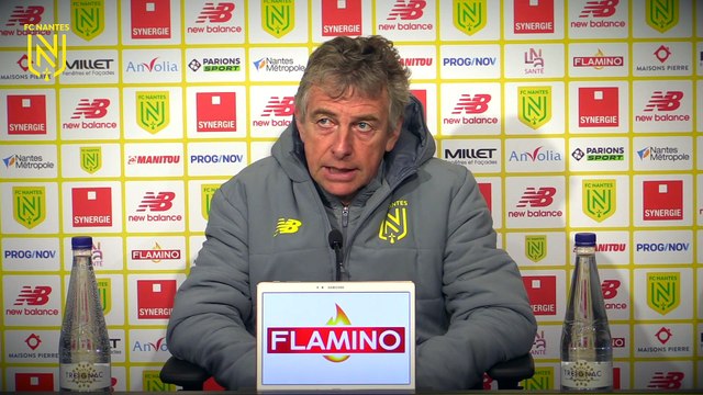 Christian Gourcuff avant FC Nantes - LOSC