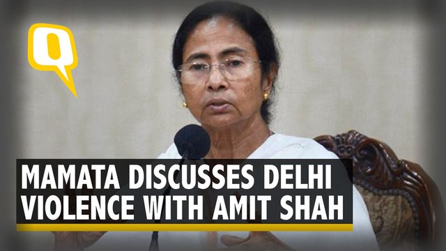 West Bengal CM Mamata Banerjee Brings Up Delhi Violence With Amit Shah in EZC Meet