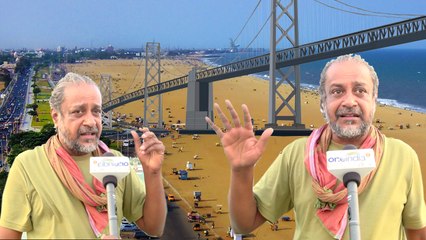 Environmentalists against the Chennai Marina loop road project