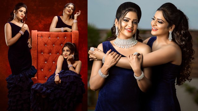 Vj Chithra 3 Look Photoshoot | pandian stores Mulla | ChandruBharathy